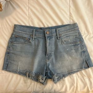 Mother denim shorts 
Size 26